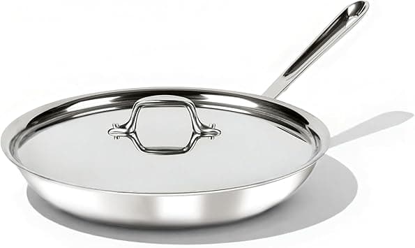 D3 Stainless Fry Pan 12-Inch